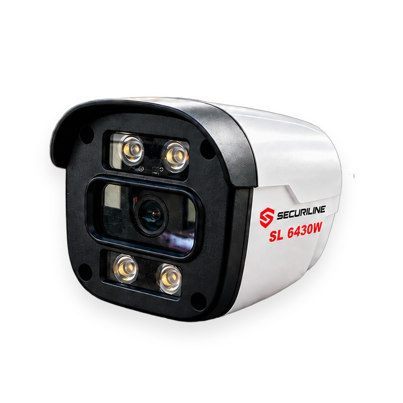 Securiline SL 6430W 4MP Full Color PoE IP Bullet Kamera